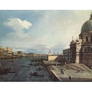  Acrylic Keyring Canaletto The Grand Canal at the Salute 