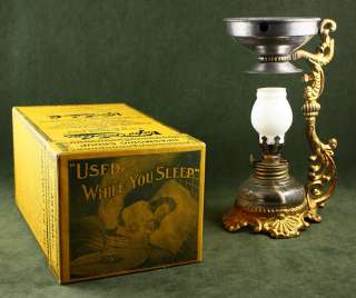   VAPO CRESOLENE MEDICINAL OIL LAMP FOR WHOOPING COUGH M.I.B. C. 1888 NR