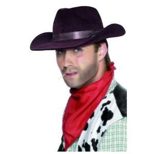  Smiffys Indestructible Cowboy Hat   Brown Toys & Games