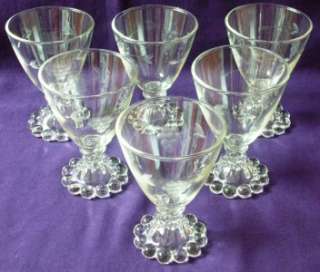 Anchor Hocking BOOPIE Stem LIQUOR COCKTAIL GLASSES Etched Grapes 