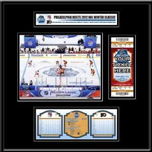  NHL 2012 NHL Winter Classic Ticket Frame Jr Sports 