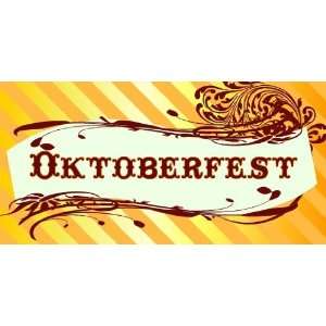  3x6 Vinyl Banner   Oktoberfest 