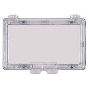 STI 6550 Widebody Keypad Protector without Lock   Flush Mounted Clear 