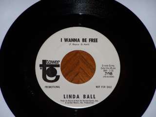 LINDA BALL TOWER RECORDS M , RARE PROMO SLEEVE, BOYCE & HART, MONKEES 