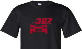 2012 DODGE CHALLENGER 392 HEMI Black T Shirt Sizes S   XXL  