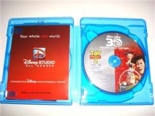 Toy Story 2 (BLU RAY 3D MOVIE ONLY+ Case) FAST 2 3 DAY SHIPPING  