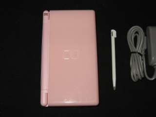 Nintendo DS Lite NDSL Game System   Coral Pink 0045496717759  