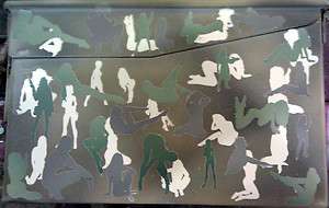   Decals or DuraCoat Template Sexy & Armed Adventure Girl Silhouette