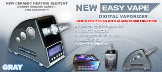 2012 NEW Easy Vape Digital Five Herbal Vaporizer FULL LED Screen 