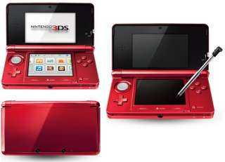 Nuevo Nintendo 3DS   rojo de la llama