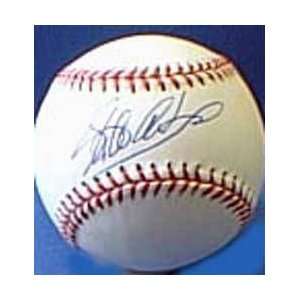  MLB Braves Rico Carty # 43 Autographed Baseball Sports 