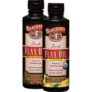  All Natural and Delicious Flavored Flax   Lemonade 12oz 