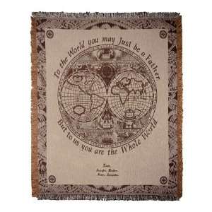  Tapestry Father World Throw