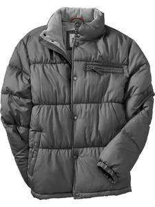 NWT Old Navy Mens Quilted Frost Free Jackets Blue Grey or Black 