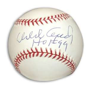  Orlando Cepeda Autographed Baseball   with HOF 99 