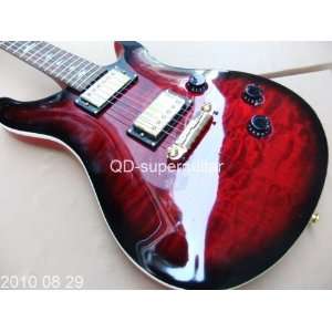  2010 new arrival prs electric guitar top deep red / ems 