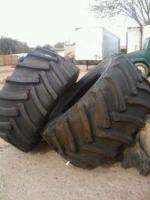 TWO NEW 24.5X32 COMBINE 12 PLY TIRE  