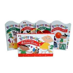 Brainy Baby 9980 4 Pack Learning Board Books