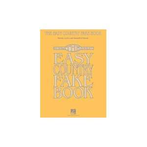  Hal Leonard The Easy Country Fake Book   Melody, Lyrics 