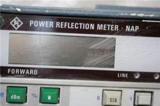 RS POWER REFLECTION METER . NAP Model 392.4017.02  