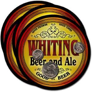  Whiting , WI Beer & Ale Coasters   4pk 