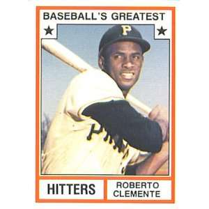  1982 TCMA Greatest Hitters #4 Roberto Clemente Everything 