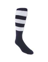 365 Hoop Rugby Sock (Navy/White)