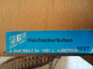 GERMAN CUCKOO CLOCK CARVED WOOD CASE MUSICAL CHIMES.  
