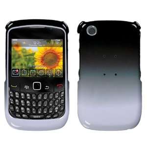  Blackberry 8520/8530 Gradient White/Black Phone Protector 