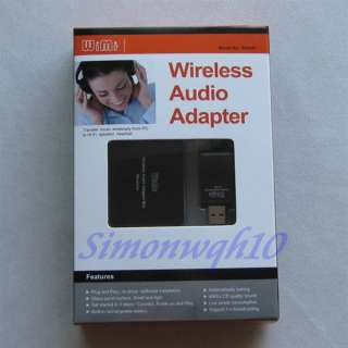 4GHz USB Wireless Audio Adapter 3.5mm Box Receiv​er  
