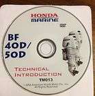 Honda Outboard DVD of Technical Introduction for BF40D/