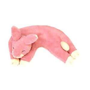  Warm Whiskers Bunny Eye Pillow, Pink/White Health 