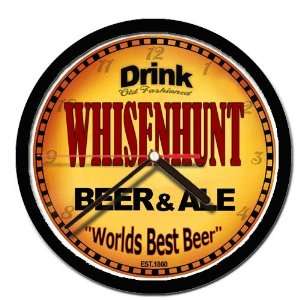  WHISENHUNT beer and ale cerveza wall clock Everything 