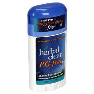  Herbal Care Deodorant, Shower Fresh, PG Free, 1.8 Ounces 