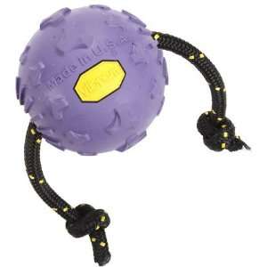 Vibram K9 Vibram Ball With Rope   Loganberry   4 (Quantity of 3)