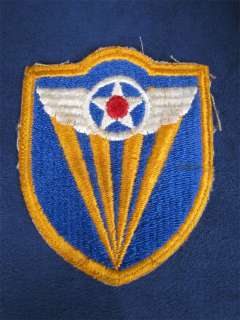 Vintage WWII US Air Force Patch Wings Shield Star Army  