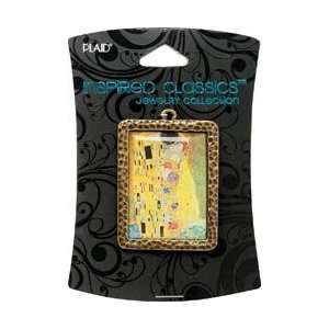   Classic Pendant 1/Pkg Klimt/Kiss; 3 Items/Order Arts, Crafts & Sewing