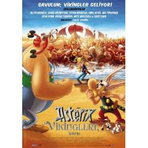 Asterix and the Vikings Poster Turkish 27x40 Asterix and some Vikings 