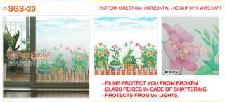 SGS 20 FENCE DÉCOR FROST PRIVACY TINT FILM 36 X 6.6FT  