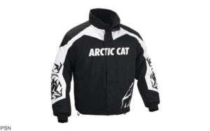 ARCTIC CAT MENS IRON DOG JACKET NEW BLACK 5210 01  