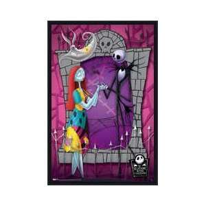  Nightmare Before Christmas Love Framed Poster