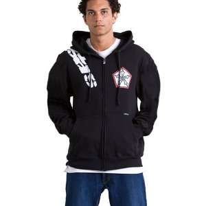  Alpinestars Youth Aggro Zip Up Hoodie   Large/Black 