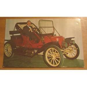 Vintage 1910 Stanley Steamer Postcard