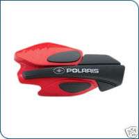 Polaris Rush/IQ/Fusion Hand Guards/Wind Deflectors RED  