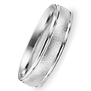  6.00 Mm. New Argentium 935 Non Tarnish Silver Wedding Band 