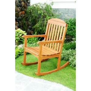  Rocking Chair Shorea Outdoor Patio Furniture Patio, Lawn 