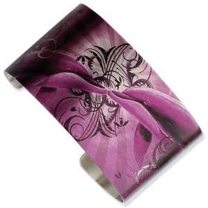  Stainless Steel Purple Haze Cuff Bangle Vishal Jewelry 