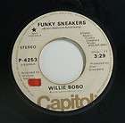 WILLIE BOBO Funky Sneakers 45 Stereo/Mono Demo Funk Latin