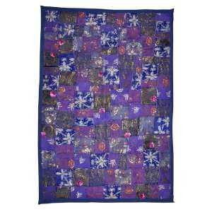  Indian Wall Hanging Tapestry Zari Embroidery Sequins 