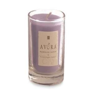  Lavender Vanilla by Avora for Unisex   1 Pc Glass Votive Beauty